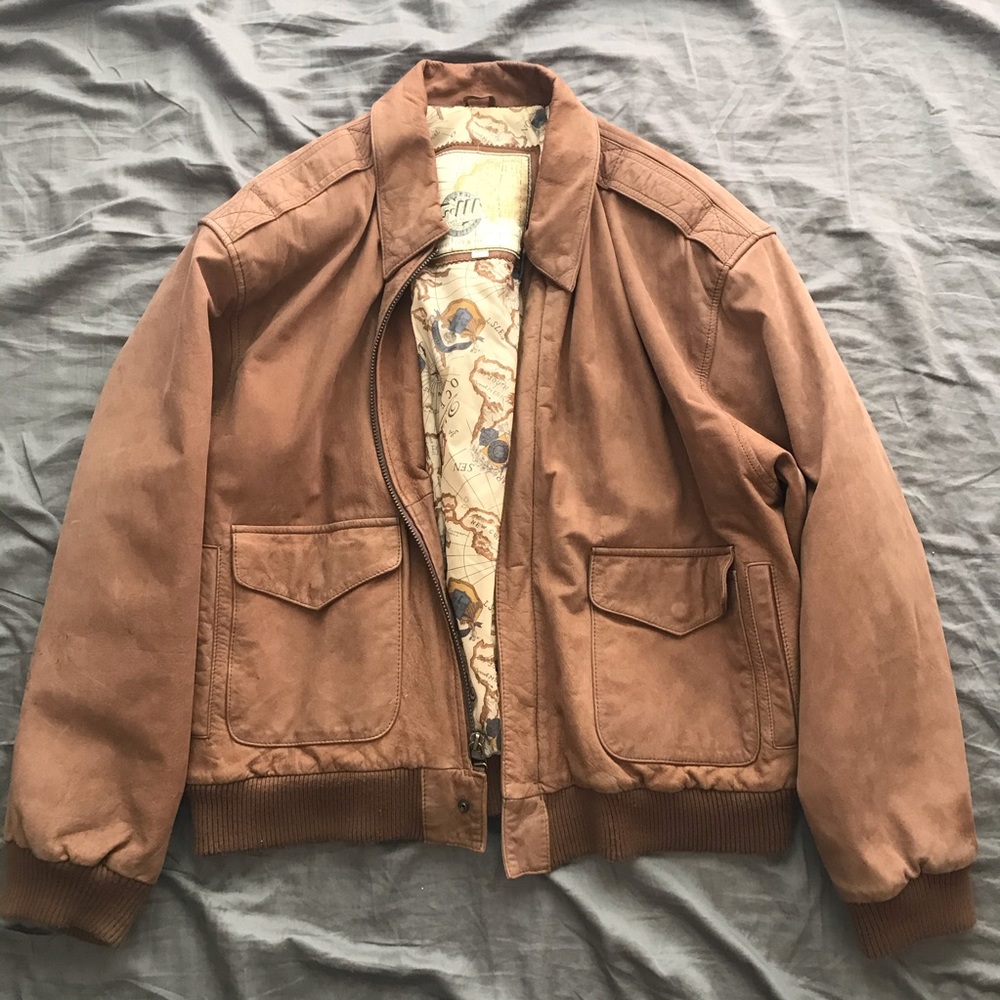 VTG G-III  Leather Bomber Jacket!